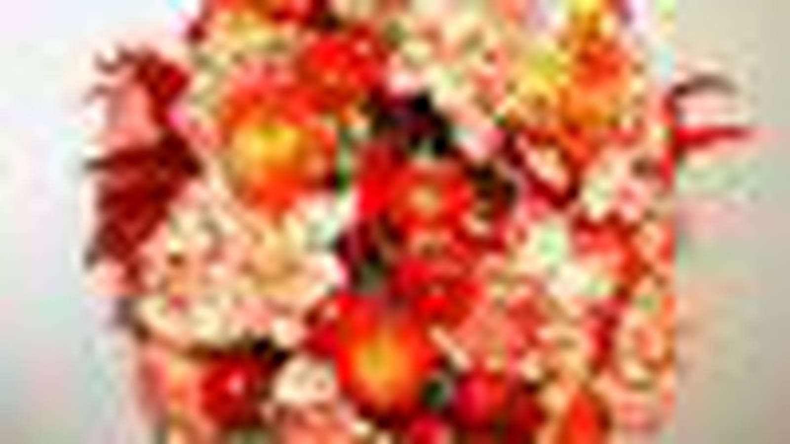 Bouquet rouge