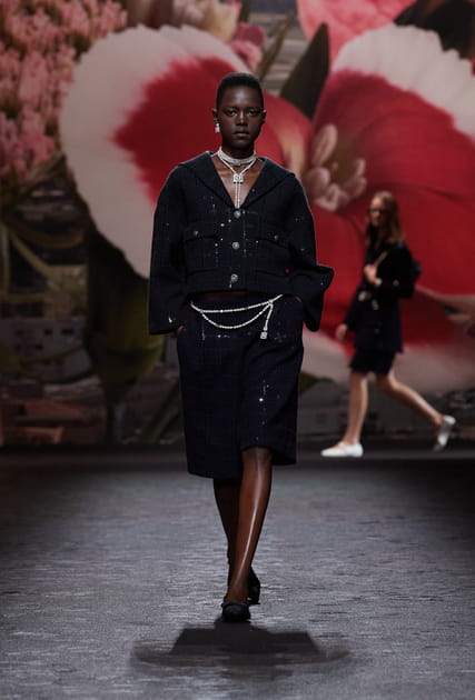 Look 45&nbsp;du d&eacute;fil&eacute;&nbsp;Chanel&nbsp;printemps-&eacute;t&eacute; 2024