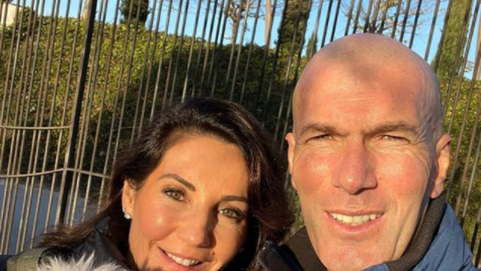 Véronique et Zinédine Zidane