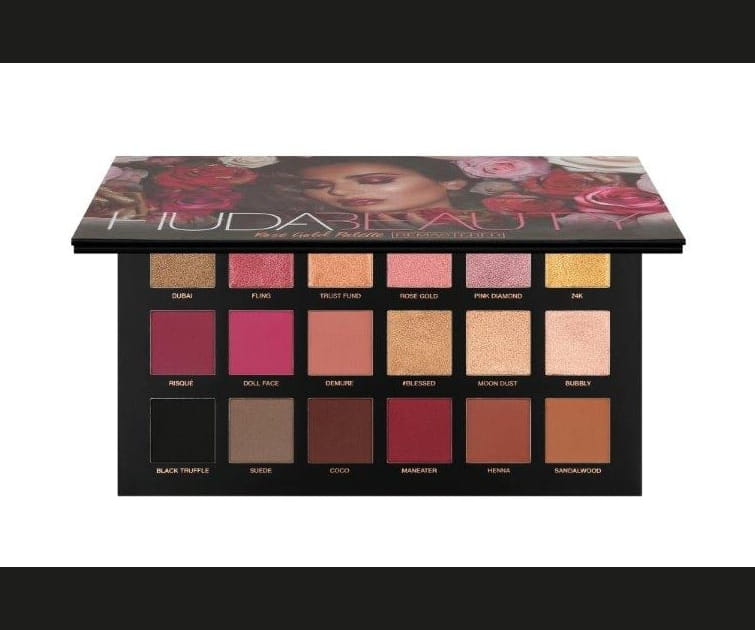 Huda Beauty Rose Gold Palette Remastered