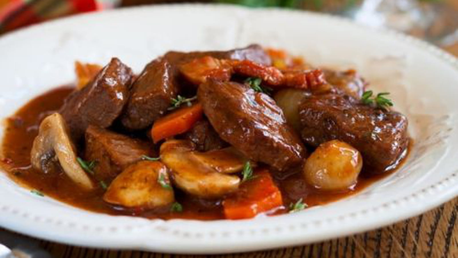 Boeuf bourguignon au Thermomix