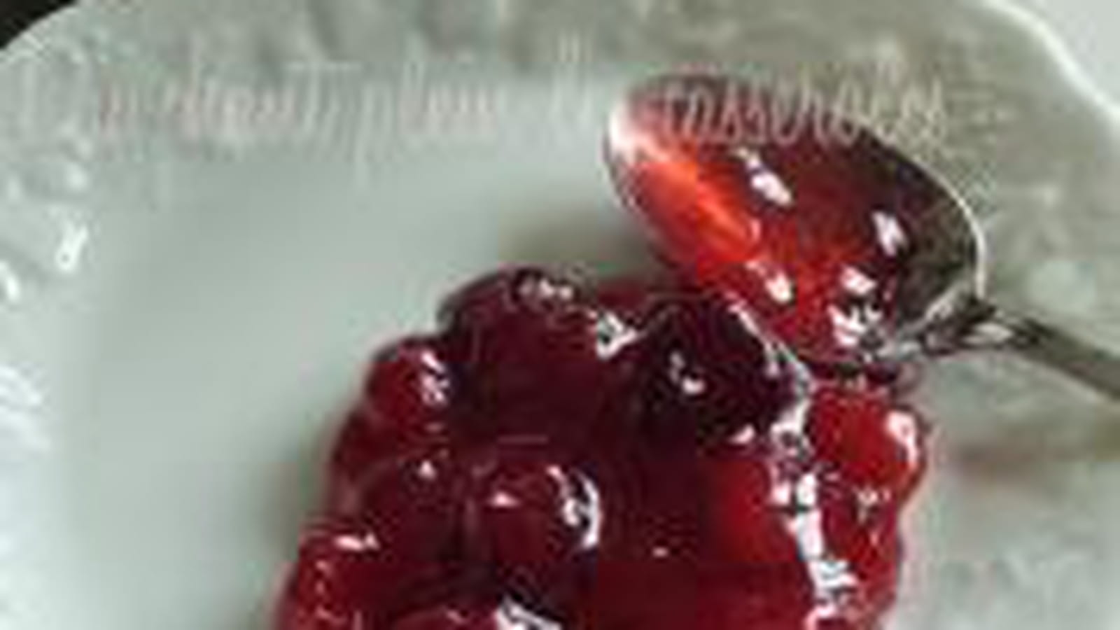 Confiture de cerises noires