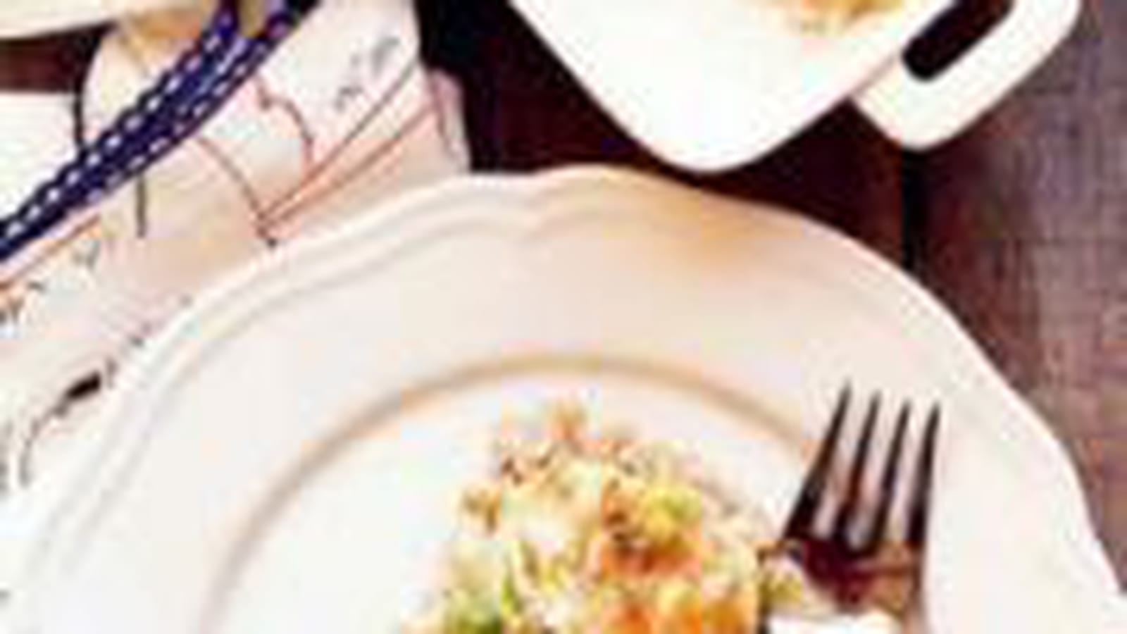 Gratin d'orge au Cantal