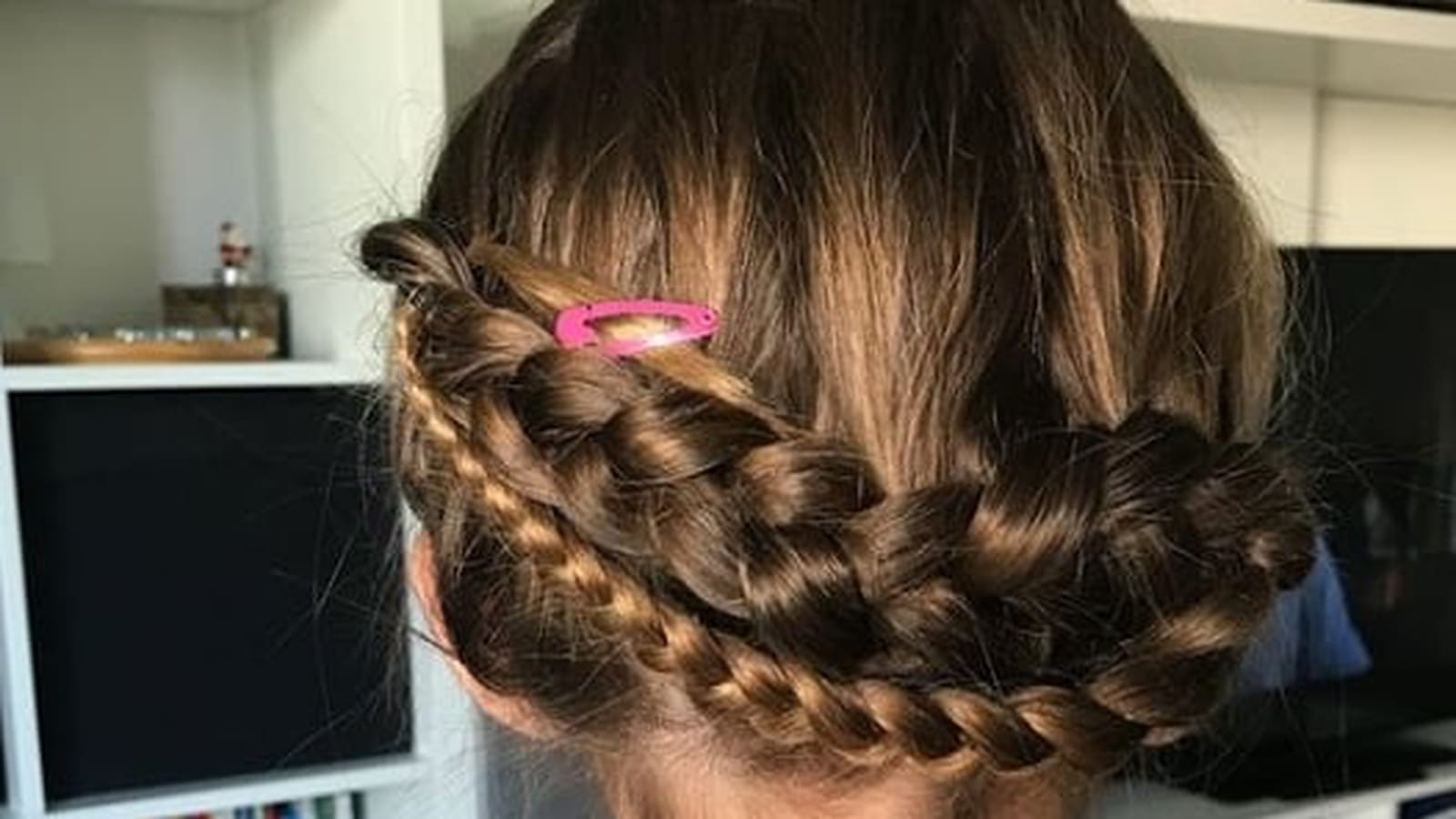 Une tresse basse