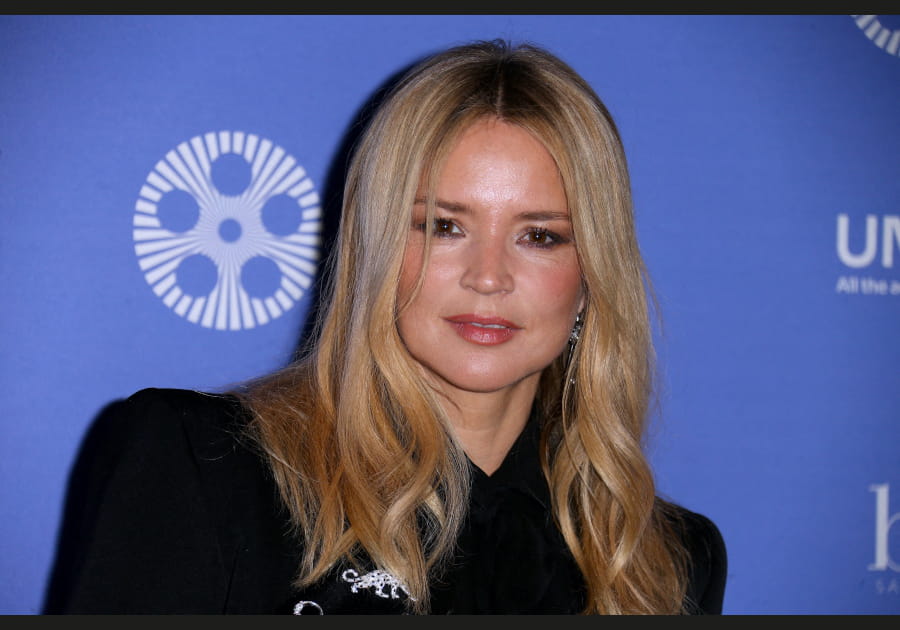 Virginie Efira, myst&eacute;rieuse avec son smoky eyes brun