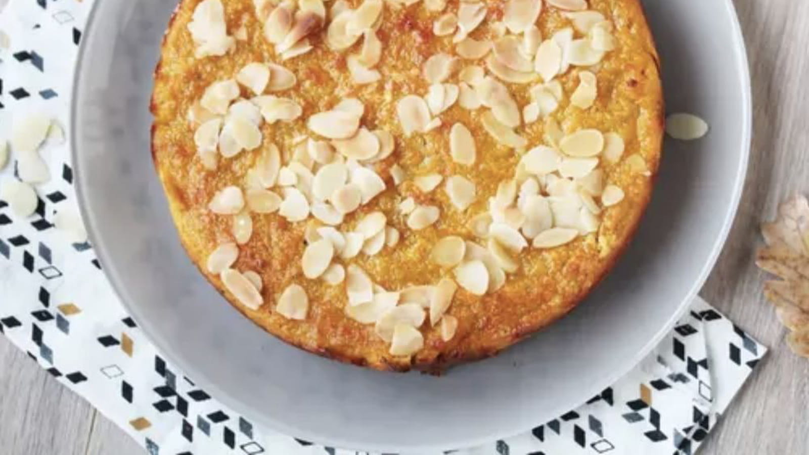 Gâteau courge, carotte, amande et citron vert