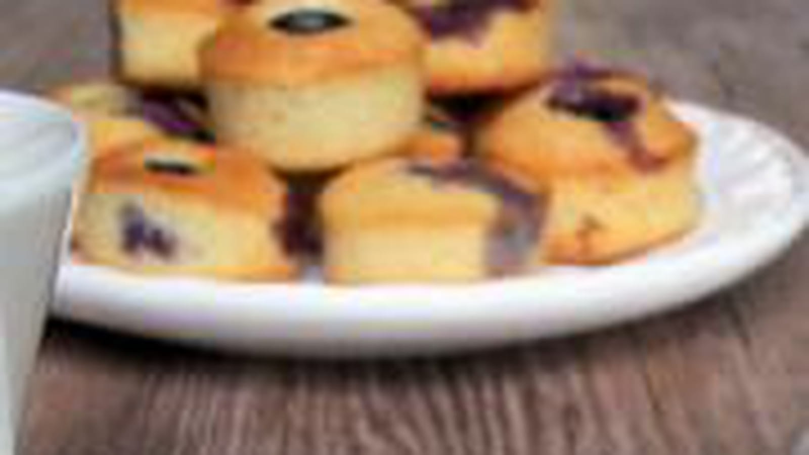 Financiers aux myrtilles