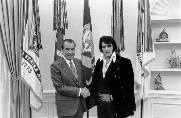 Une rencontre au sommet avec Richard Nixon en 1970