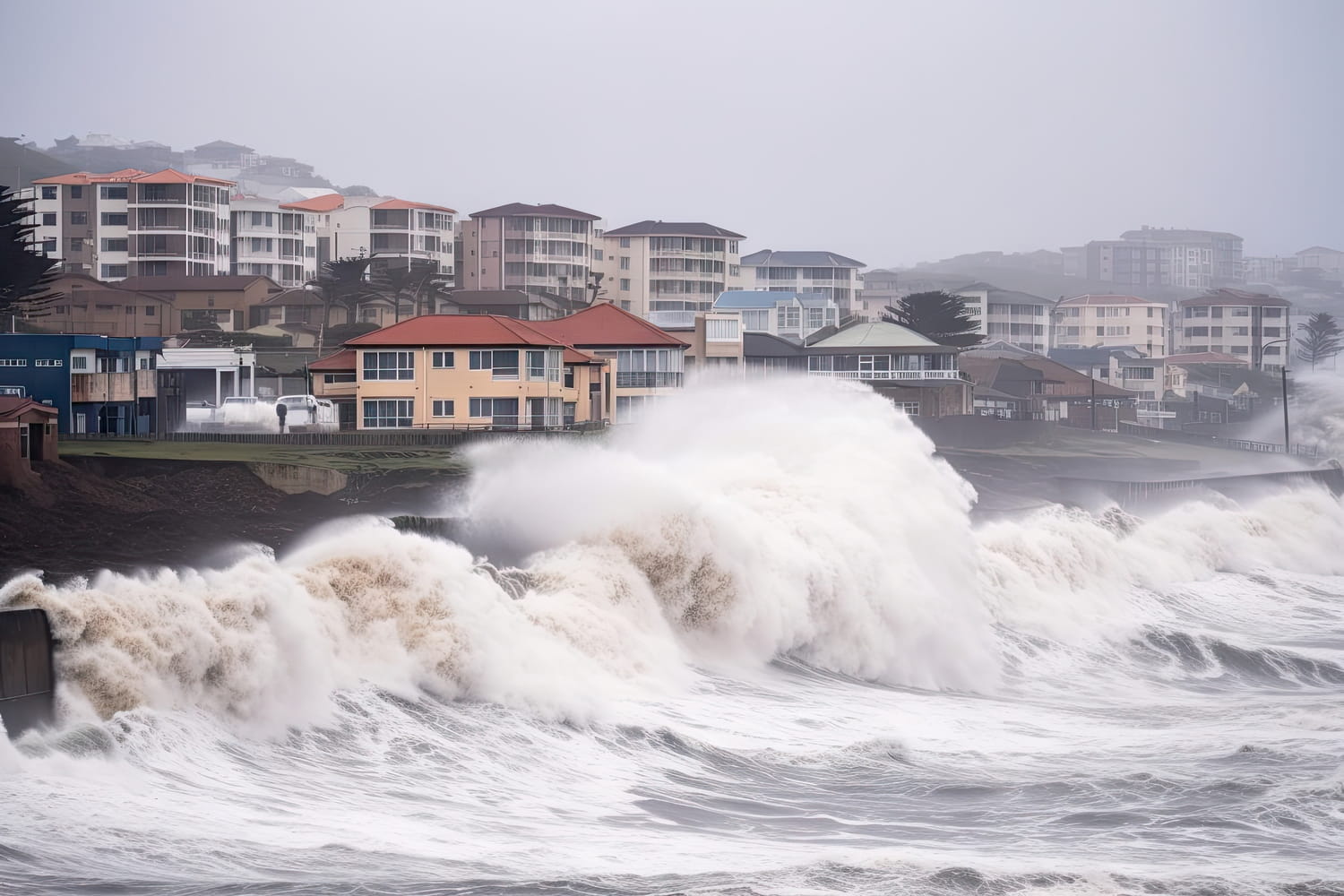 how an almost invisible wave becomes a gigantic wall of water