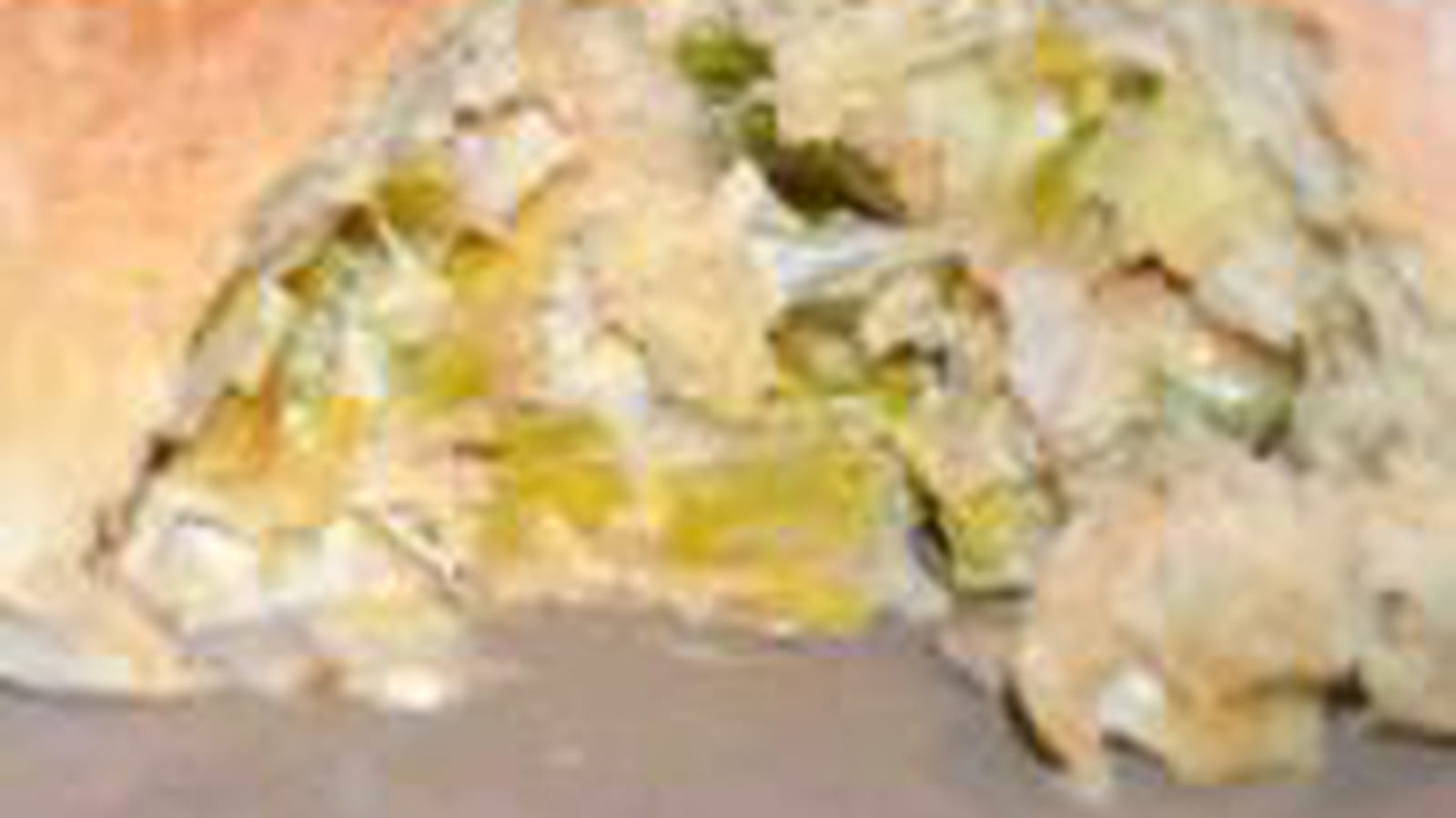 Calzone poulet poireaux champignons