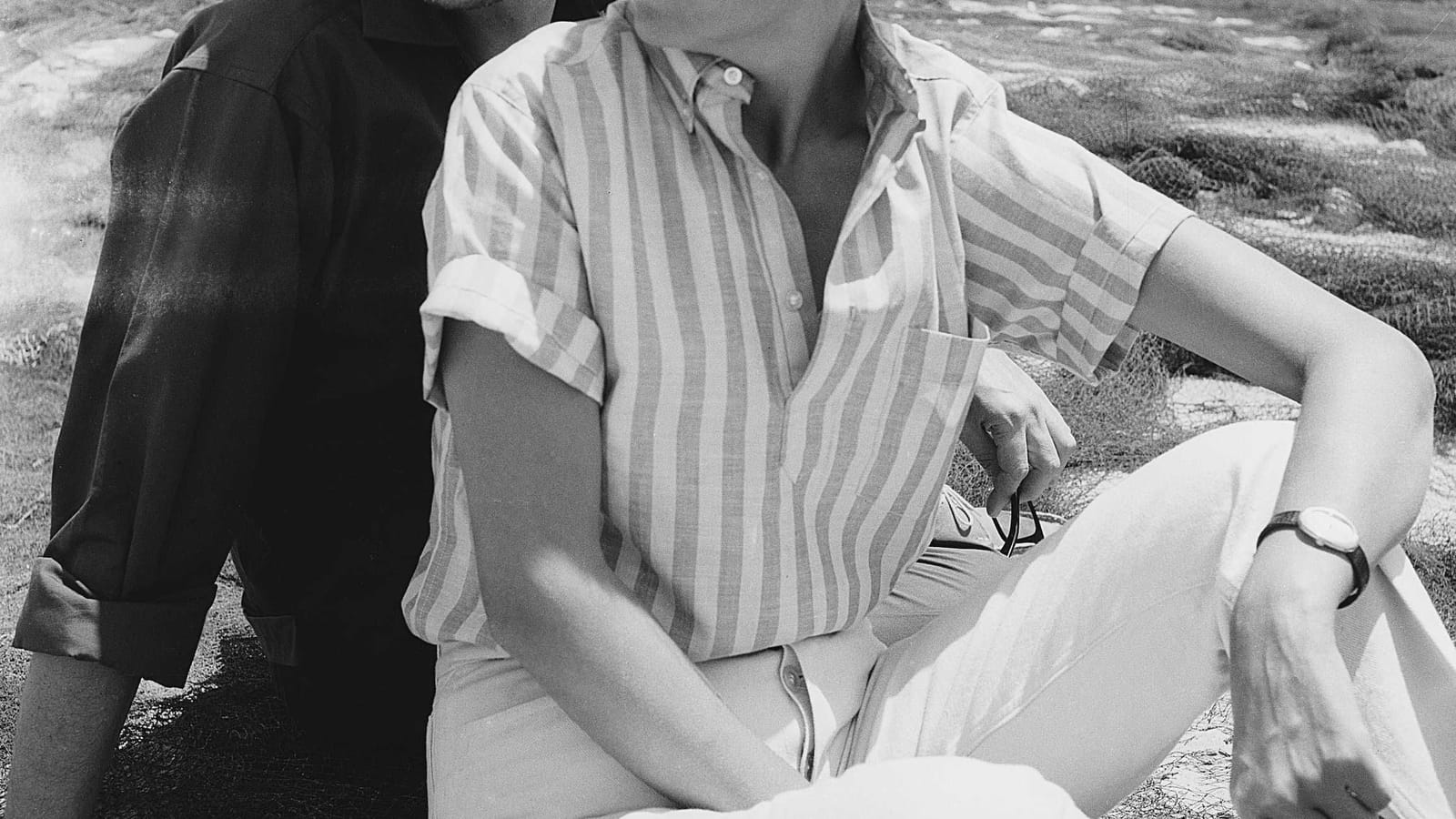 Dans les années 60, en compagnie de Pierre Cardin