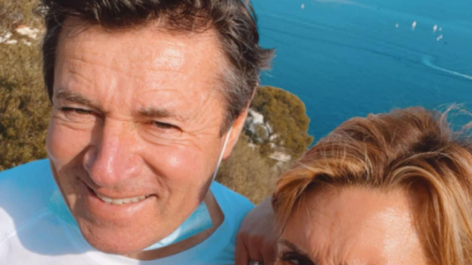 Christian Estrosi et Laura Tenoudji