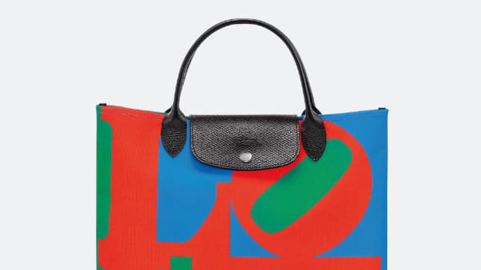Sac à main Longchamp x Robert Indiana 