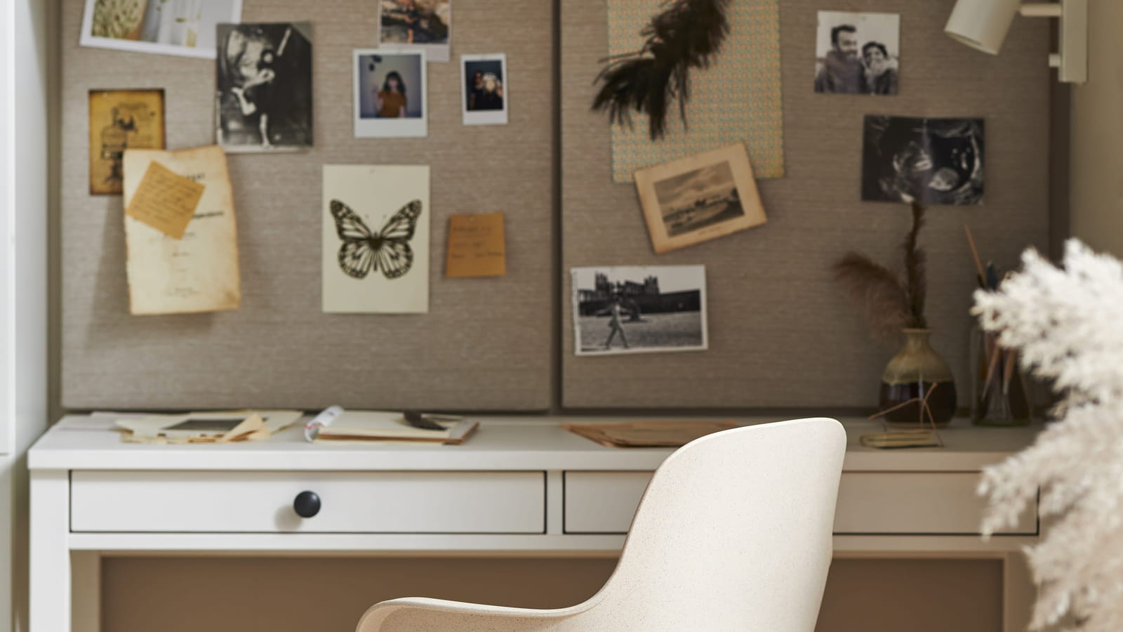 Bureau HEMNES blanc IKEA