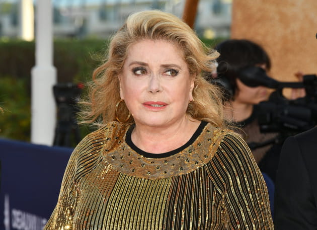 Catherine Deneuve sur le tapis rouge