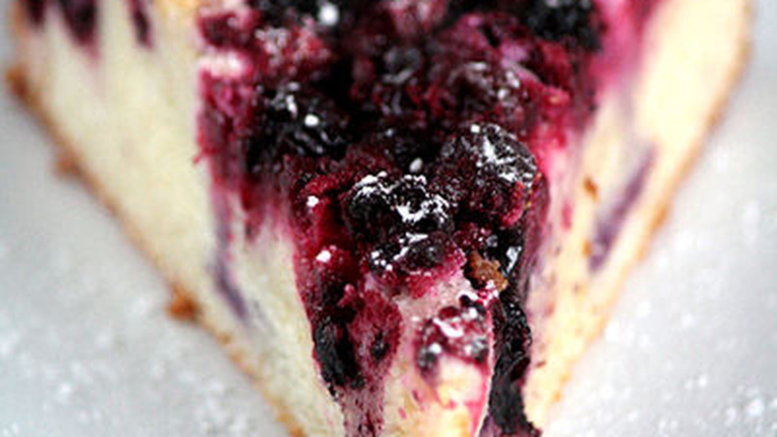 Financier géant fruits rouges