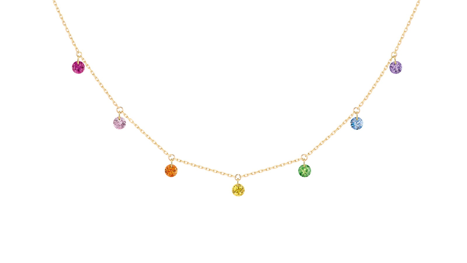 Collier La Brune et la Blonde