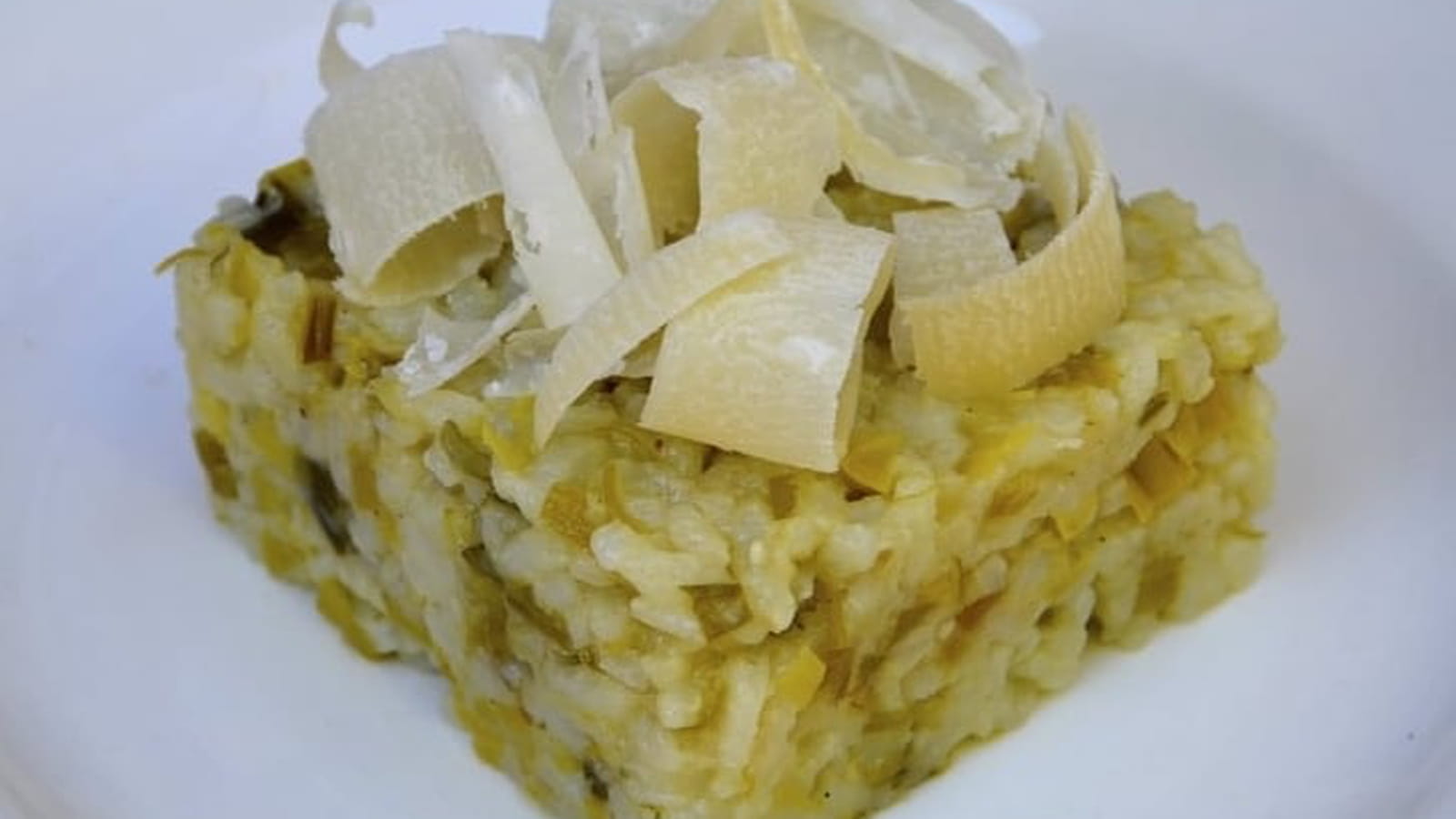 Risotto aux poireaux