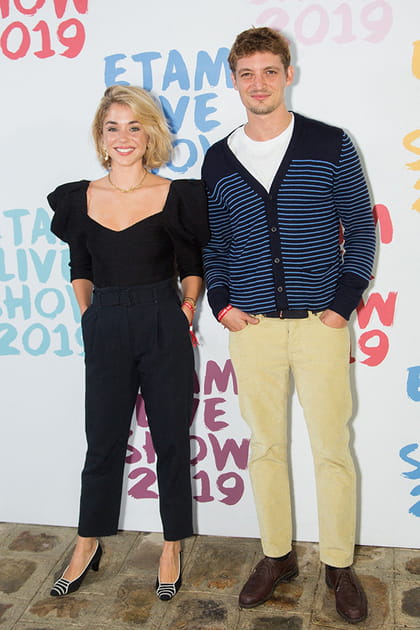 Alice Isaaz et Niels Schneider au d&eacute;fil&eacute; Etam Live Show