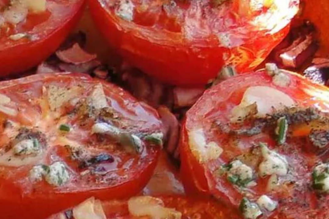 Tomates à la provençale au four