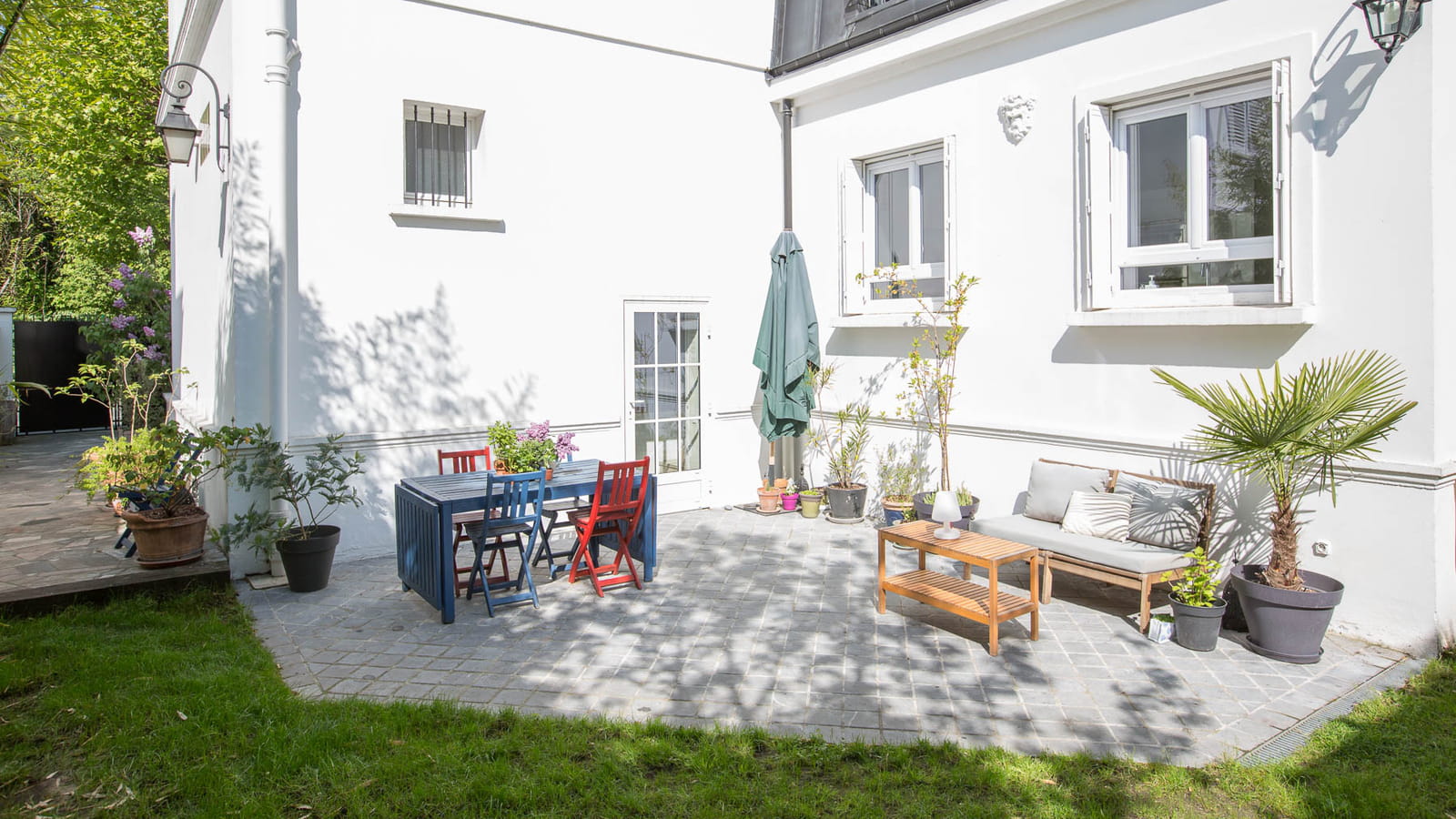 Terrasse et jardin