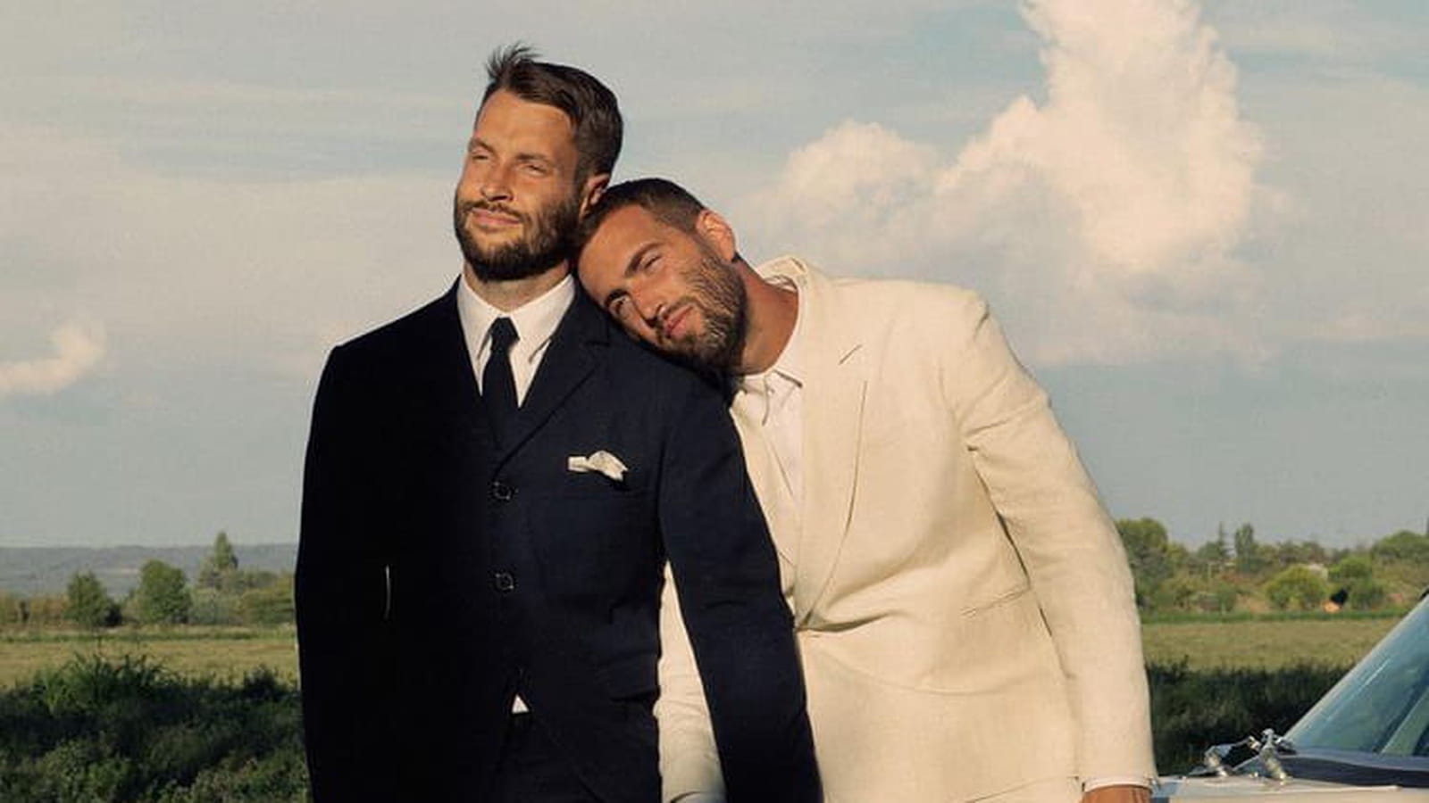 Simon Porte Jacquemus et Marco Maestri