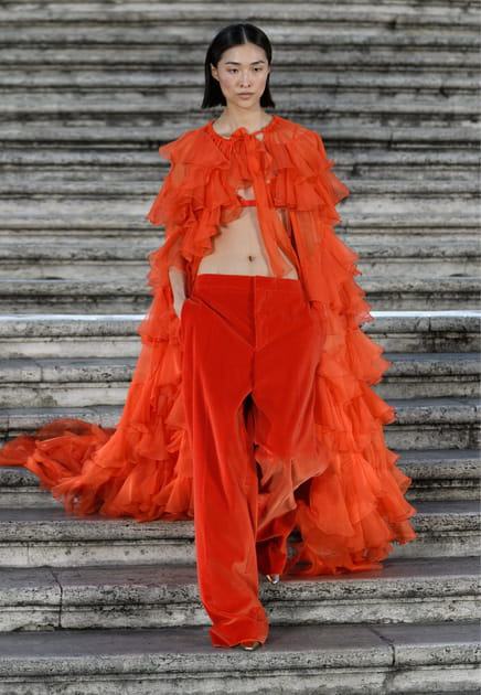 Look 46&nbsp;du d&eacute;fil&eacute; Valentino