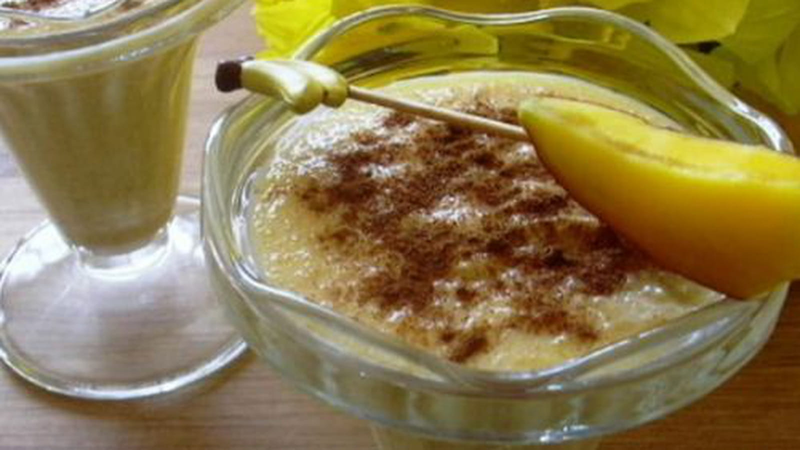 Crème mangue-banane