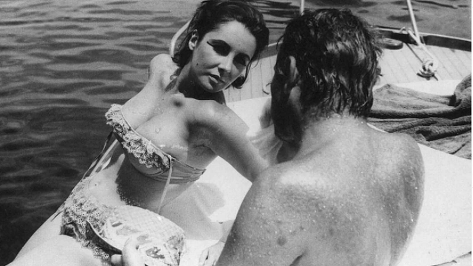 Elizabeth Taylor et Richard Burton