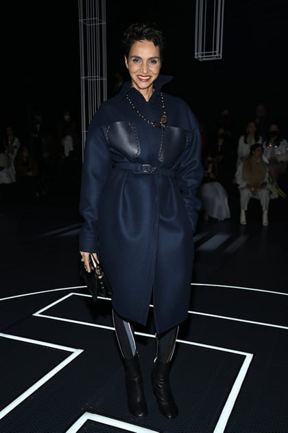 Farida Khelfa&nbsp;au d&eacute;fil&eacute; Fendi
