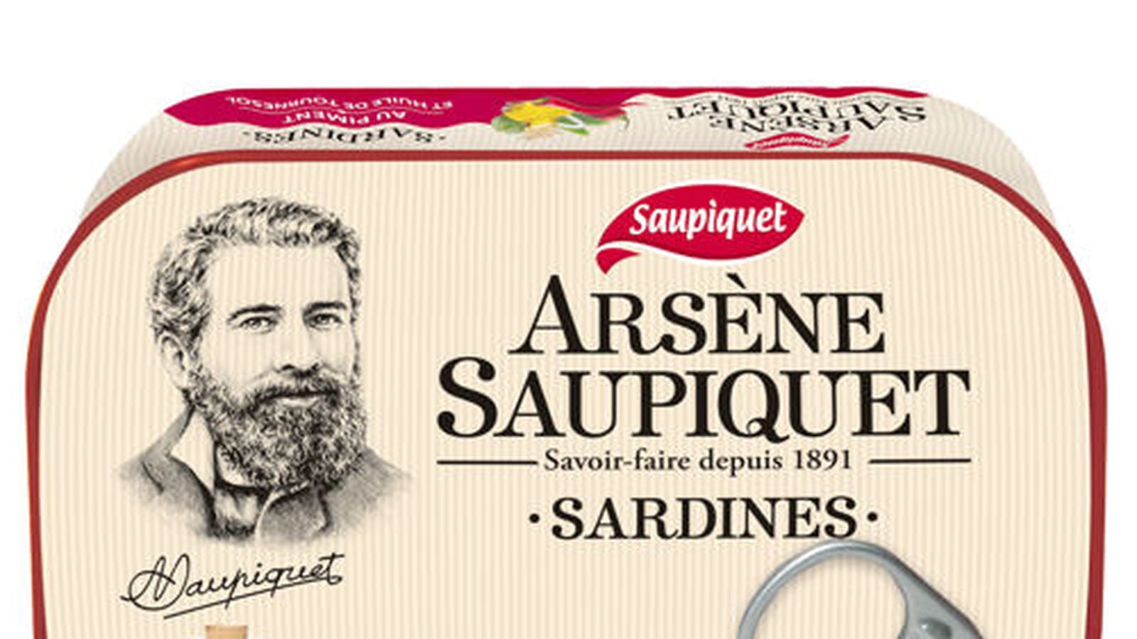 Sardines au piment d'Arsène Saupiquet