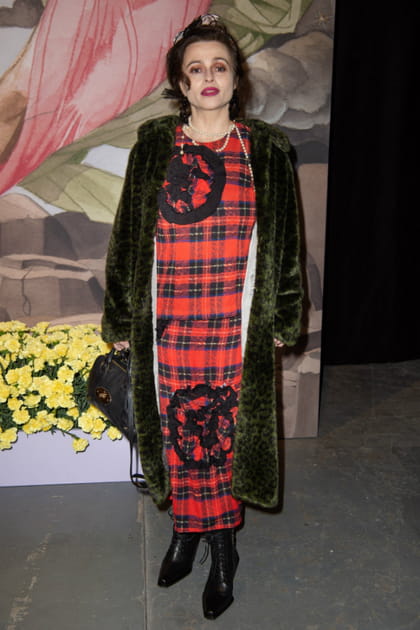 Helena Bonham Carter au d&eacute;fil&eacute; Shrimps