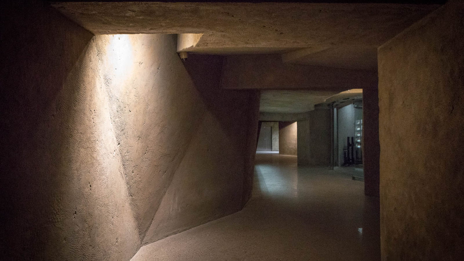 Crypte en béton