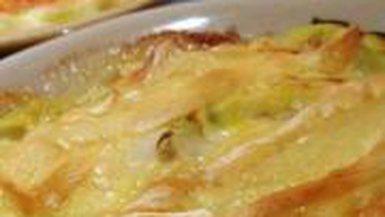Gratin de poireaux au reblochon
