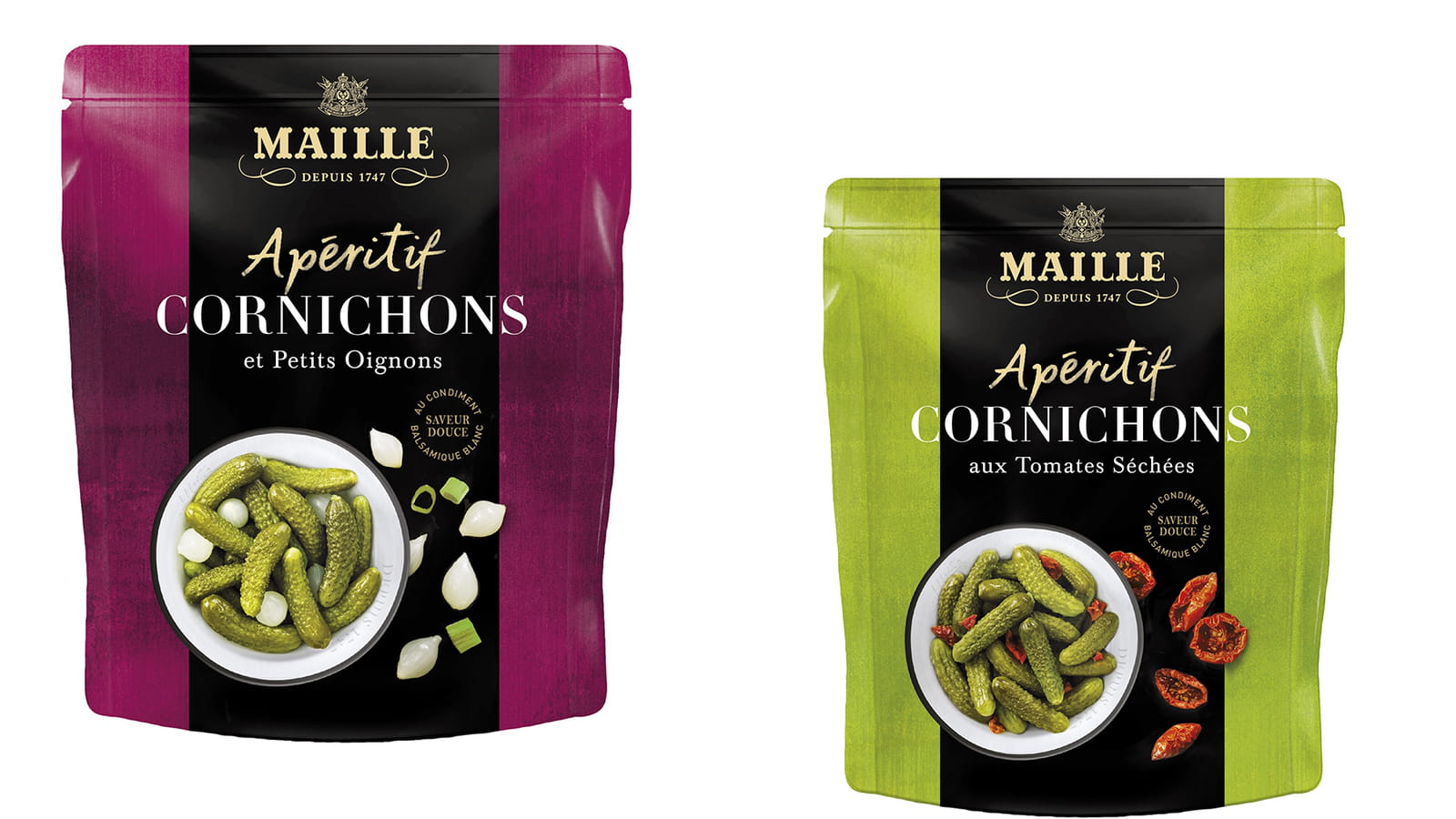 Les cornichons apéritifs de Maille
