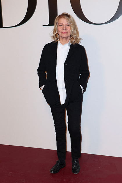 Nicole Garcia au défilé Dior