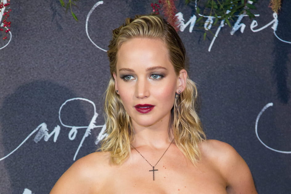 Le wet hair de Jennifer Lawrence