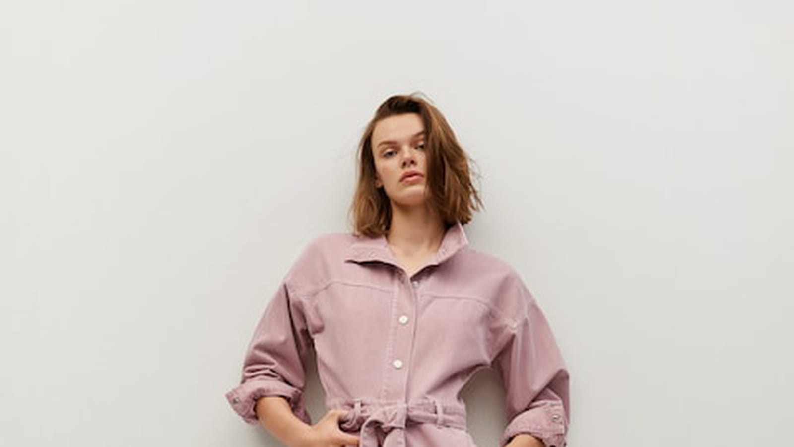 Combinaison en denim Mango