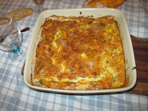 Oeufs brouillés au four