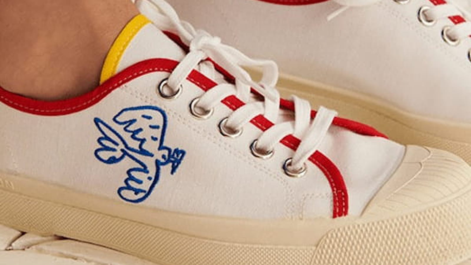 Baskets Bensimon x Castelbajac