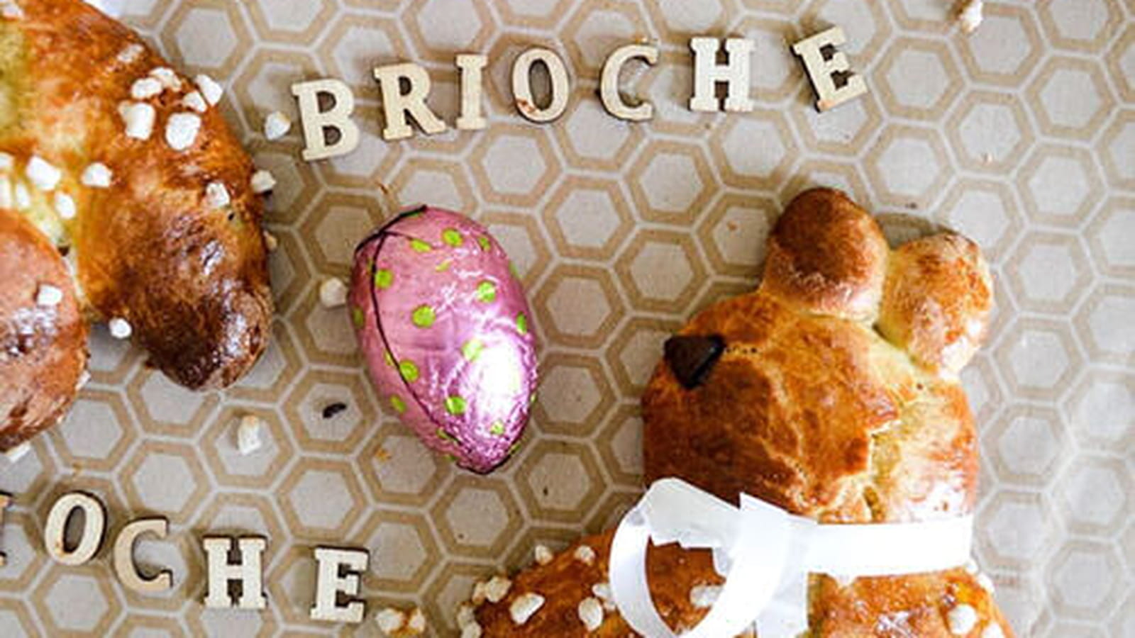 Lapins de Pâques briochés
