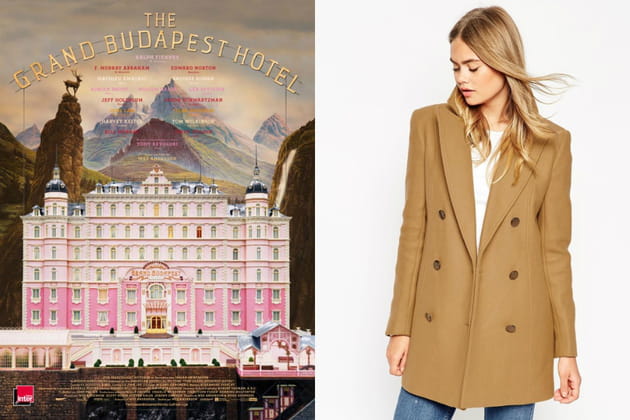 Un caban façon Agatha dans "The Grand Budapest Hotel"