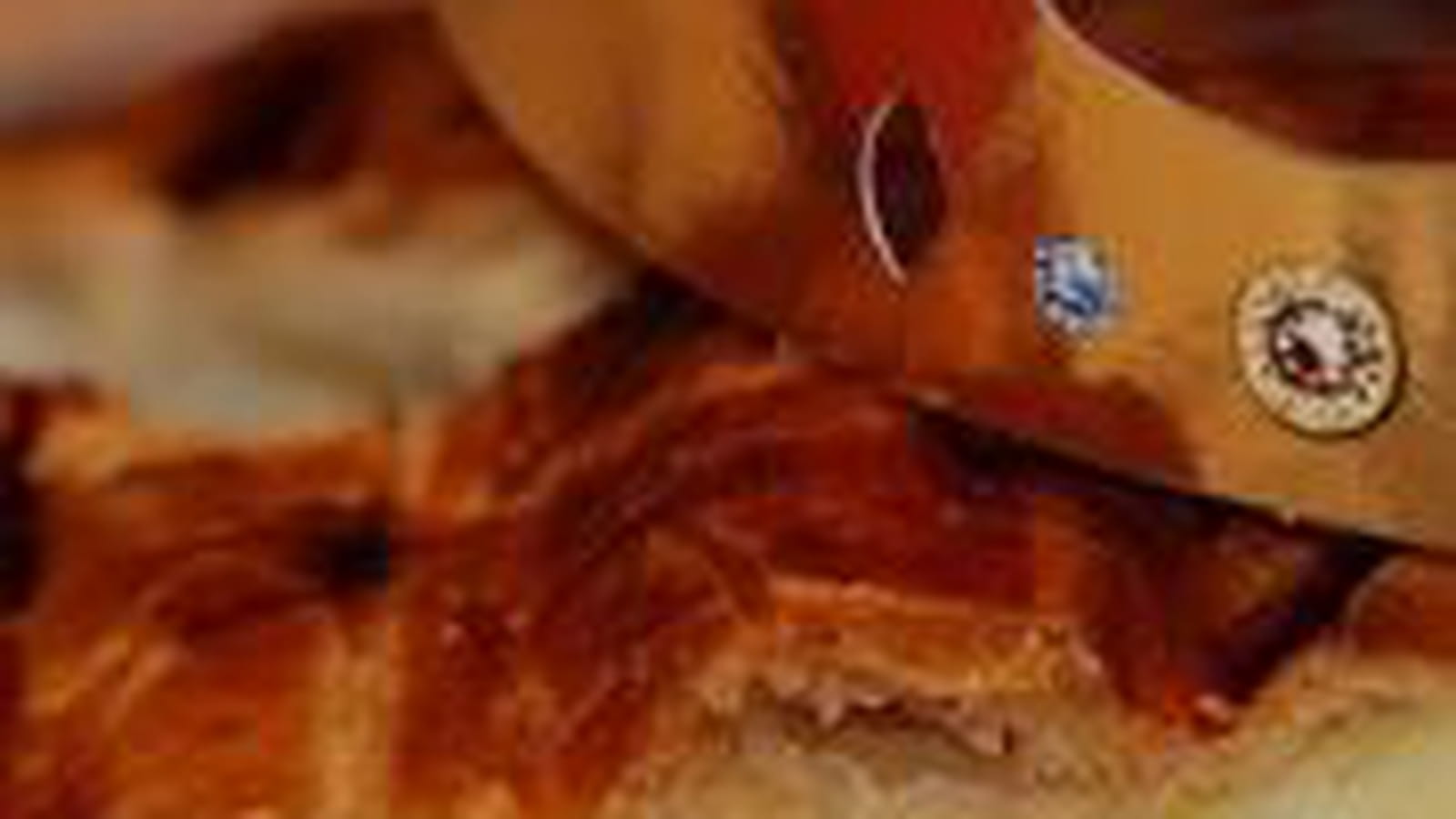 Galette pâtissière amande rhum