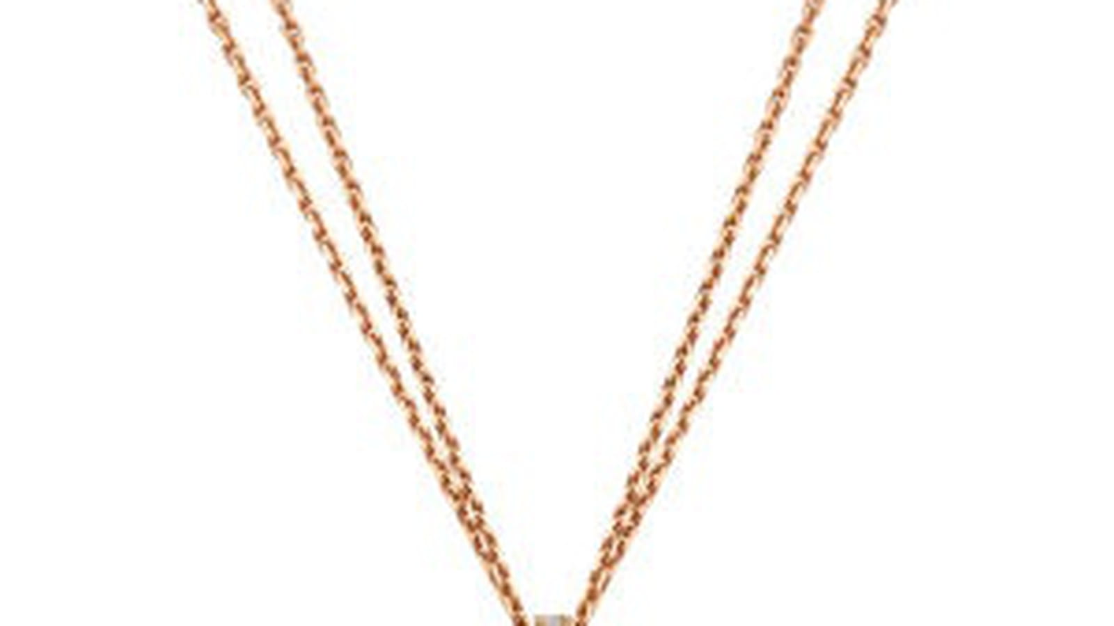 Le collier "Happy diamonds" de Chopard