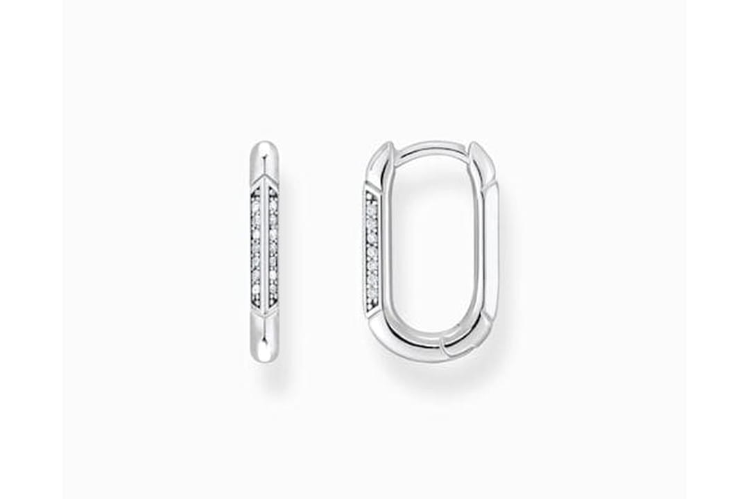 Créoles En Argent Massif - Diamètre 24 Mm - Occasion En Très Bon état