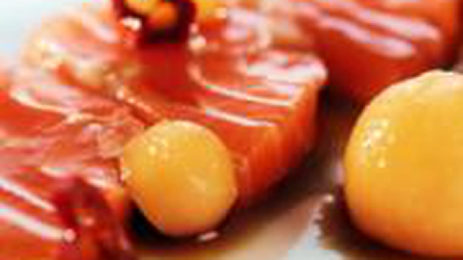 Sashimi de truite