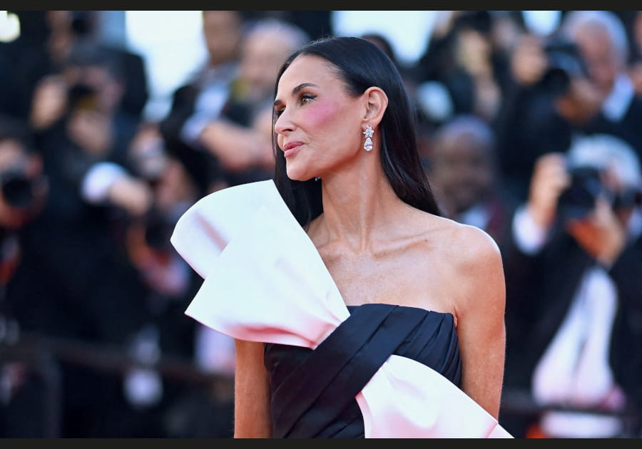 Flop&nbsp;: le surplus de blush de Demi Moore