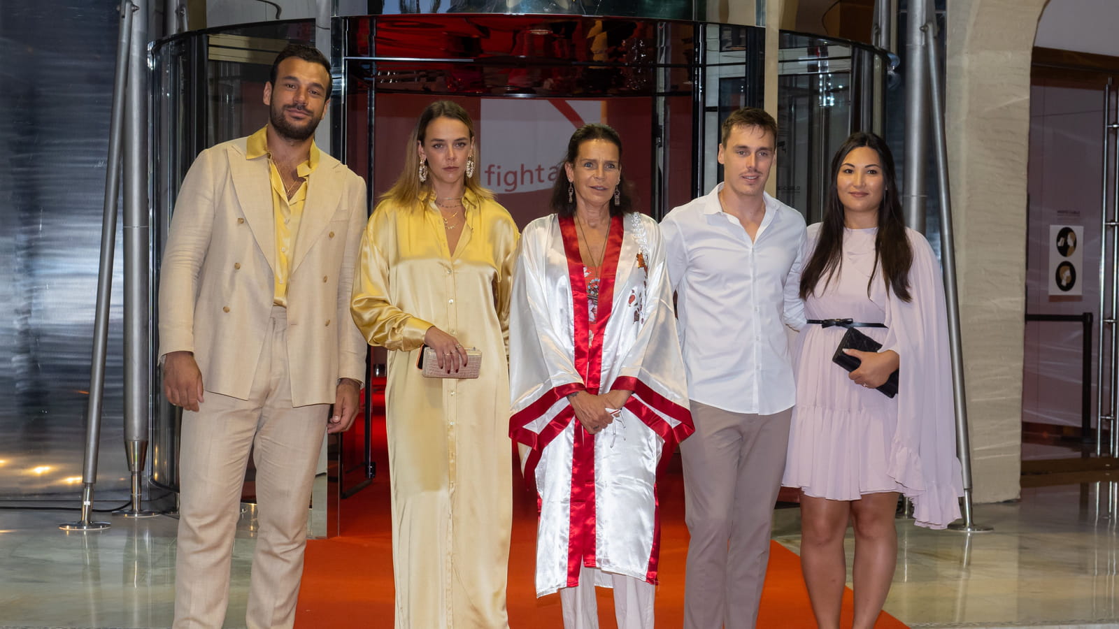 Maxime Giaccardi, Pauline Ducruet, Stéphanie de Monaco, Louis et Marie Ducruet