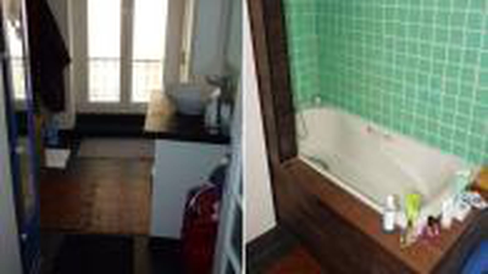 Salle de bains avant
