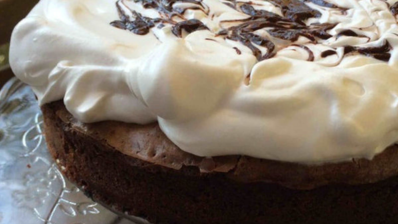 Gâteau au chocolat fondant à la crème